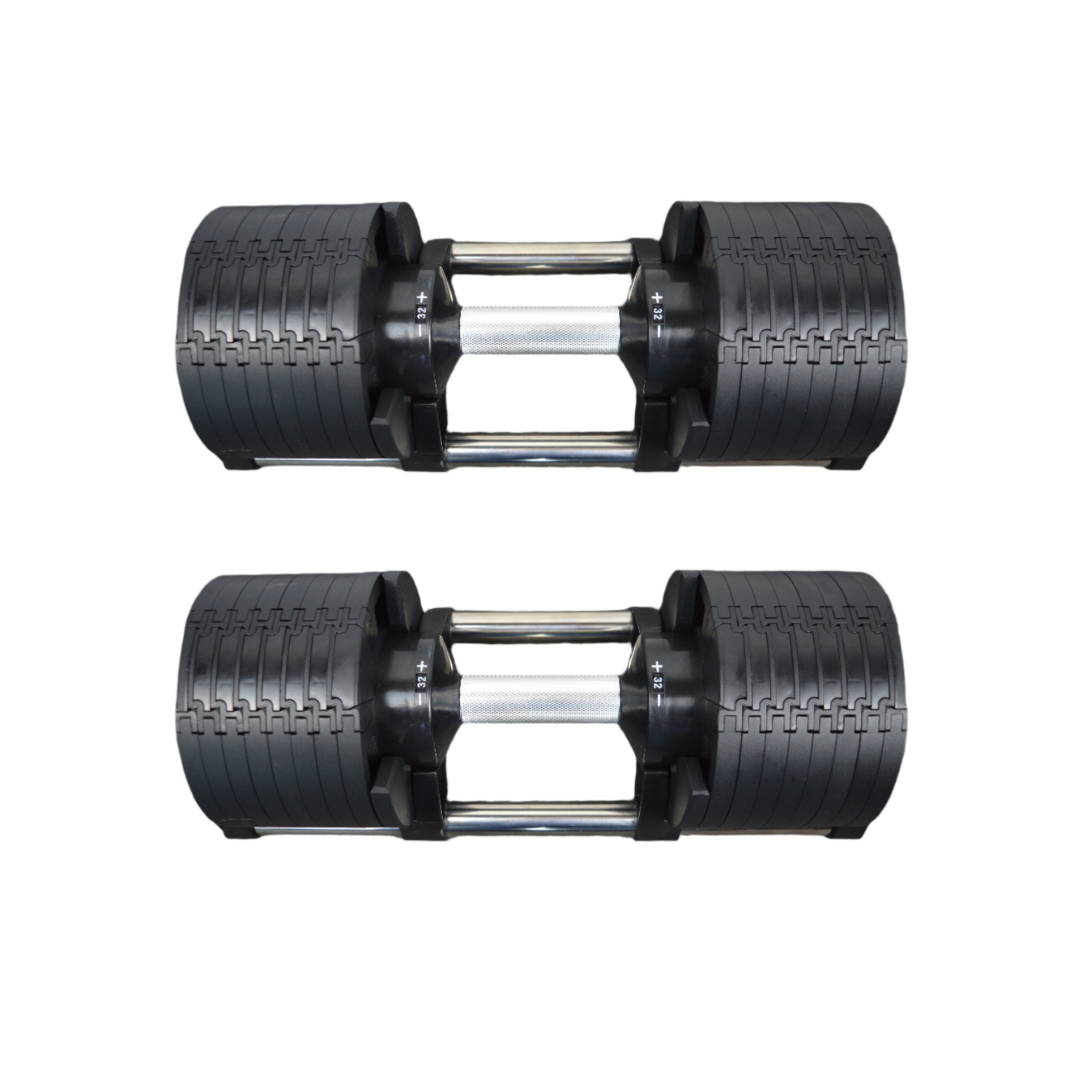 32kg Verstellbare Hantel-Paar 2kg Inkremente